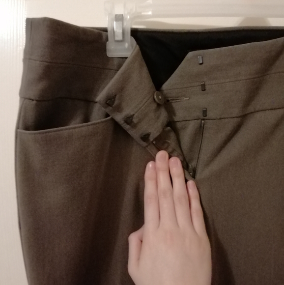 Express Trouser Pants / Straight Wide leg - Picture 2 of 4
